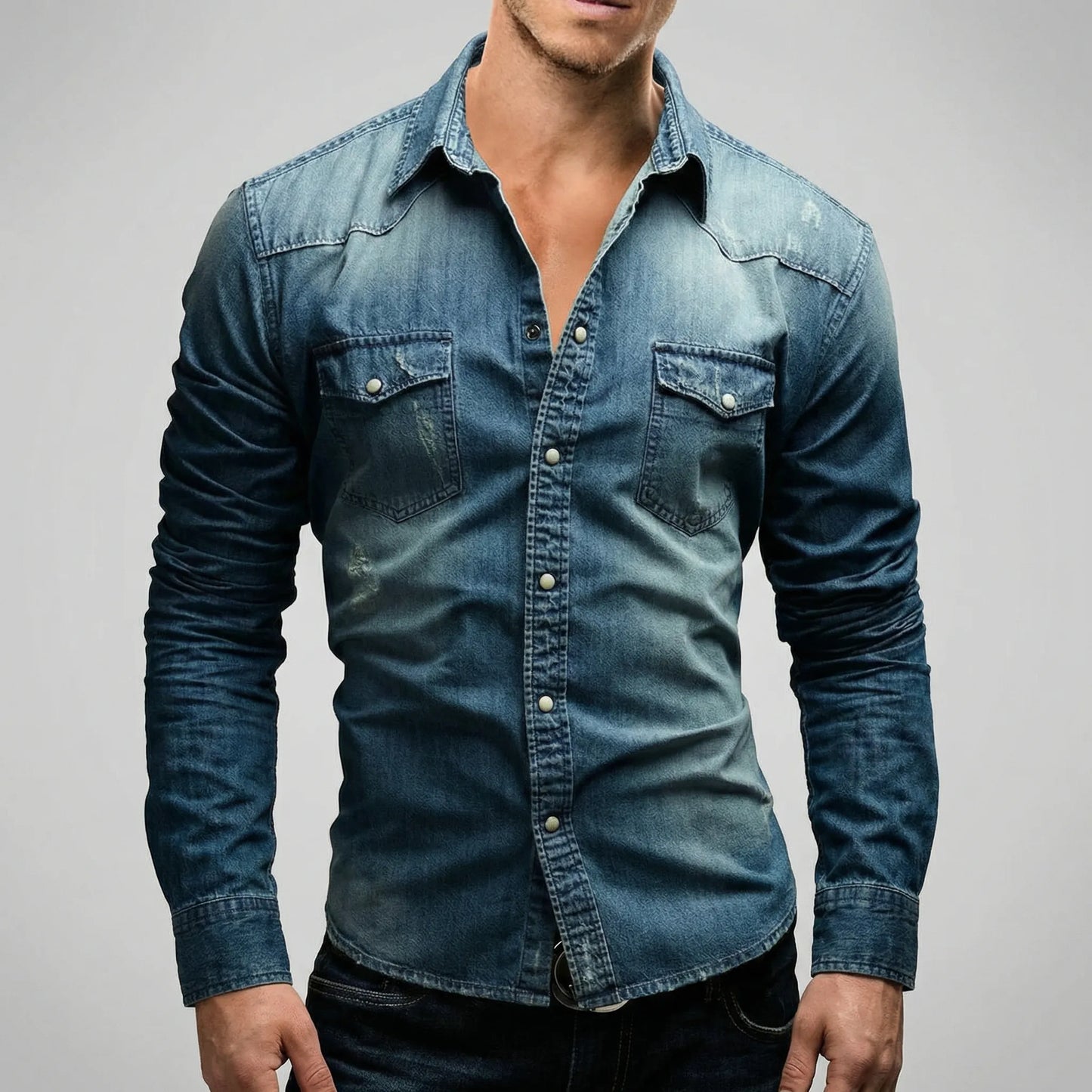 Long-Sleeve Casual Shirt - Benno