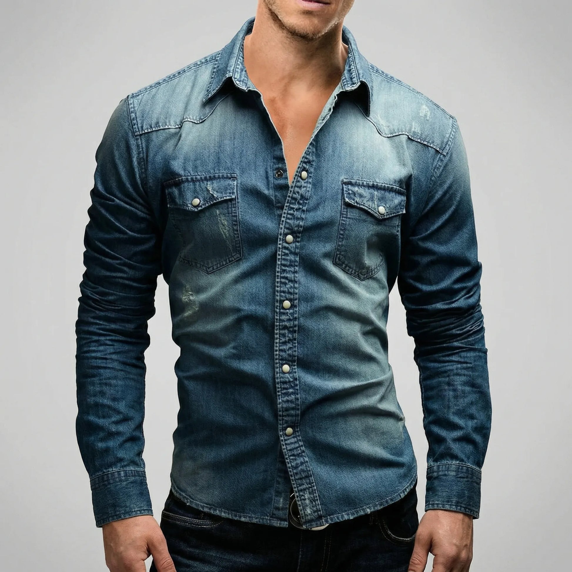Long-Sleeve Casual Shirt - Benno