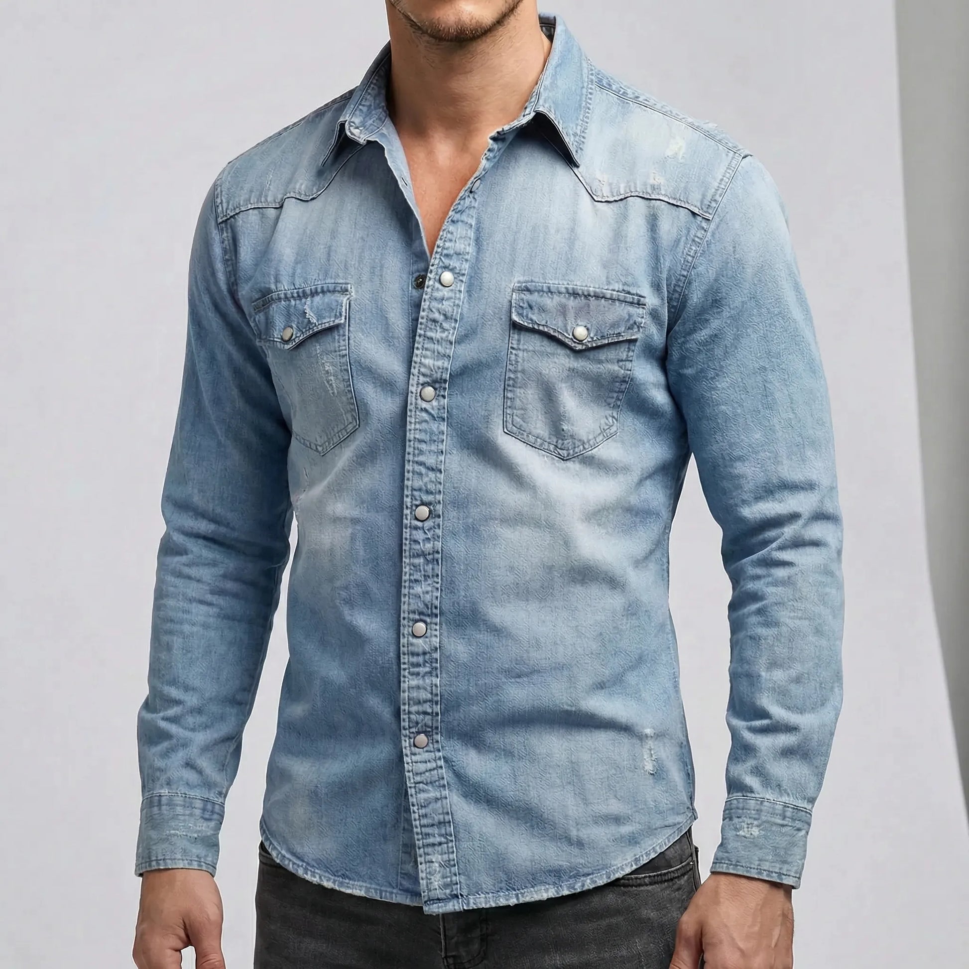 Long-Sleeve Casual Shirt - Benno