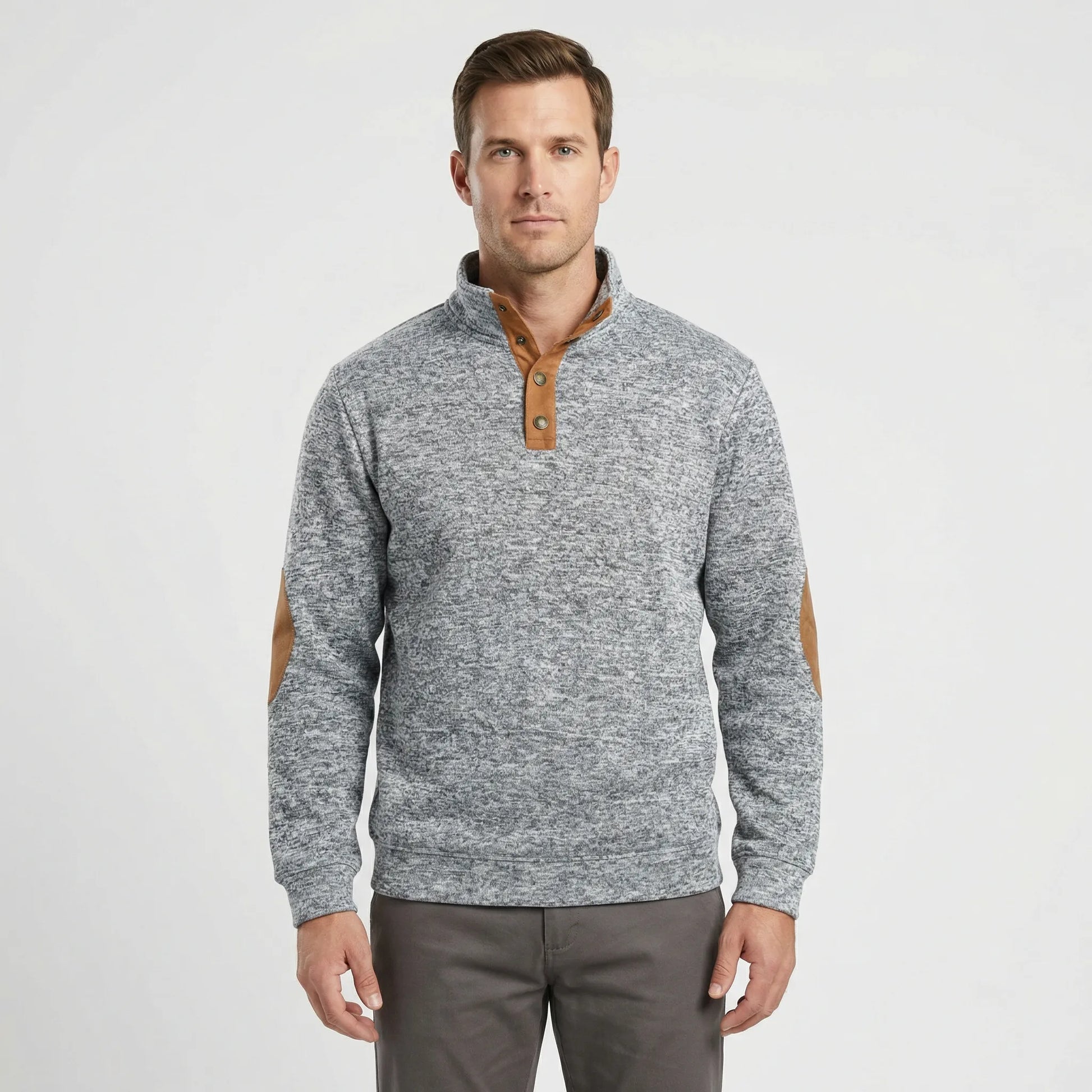 Long-Sleeve Collared Jumper Mens - Eddy