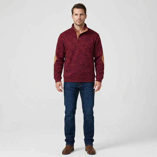 Long-Sleeve Collared Jumper Mens - Eddy
