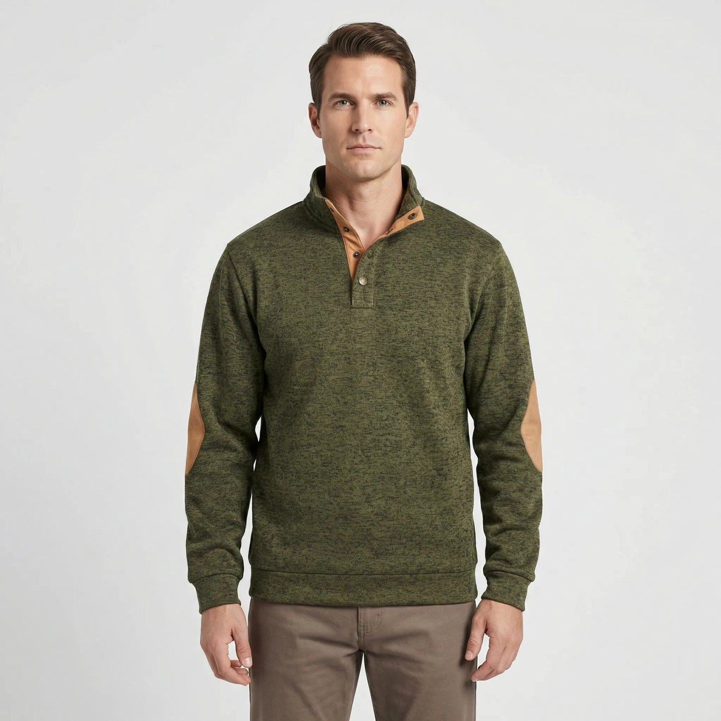 Long-Sleeve Collared Jumper Mens - Eddy