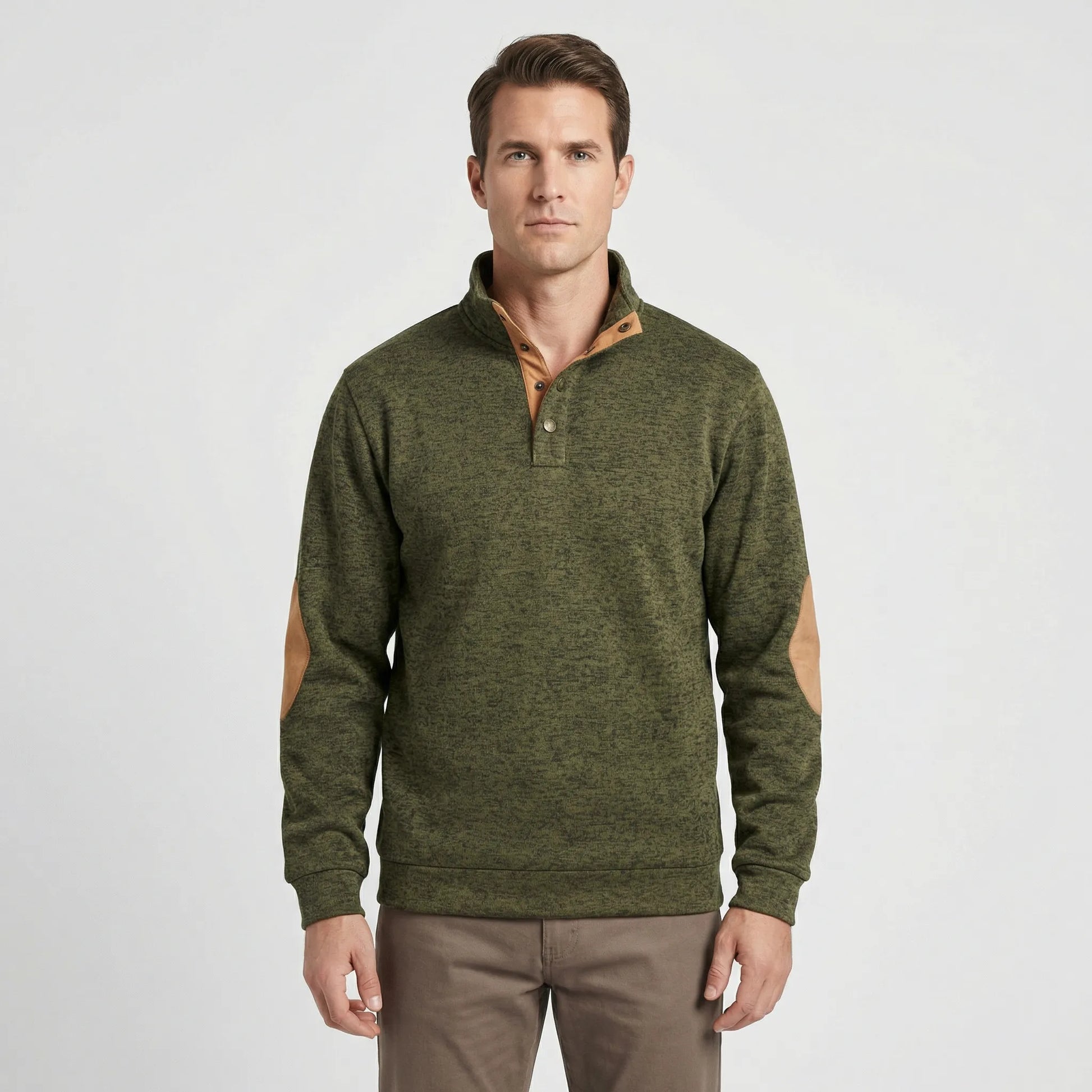 Long-Sleeve Collared Jumper Mens - Eddy