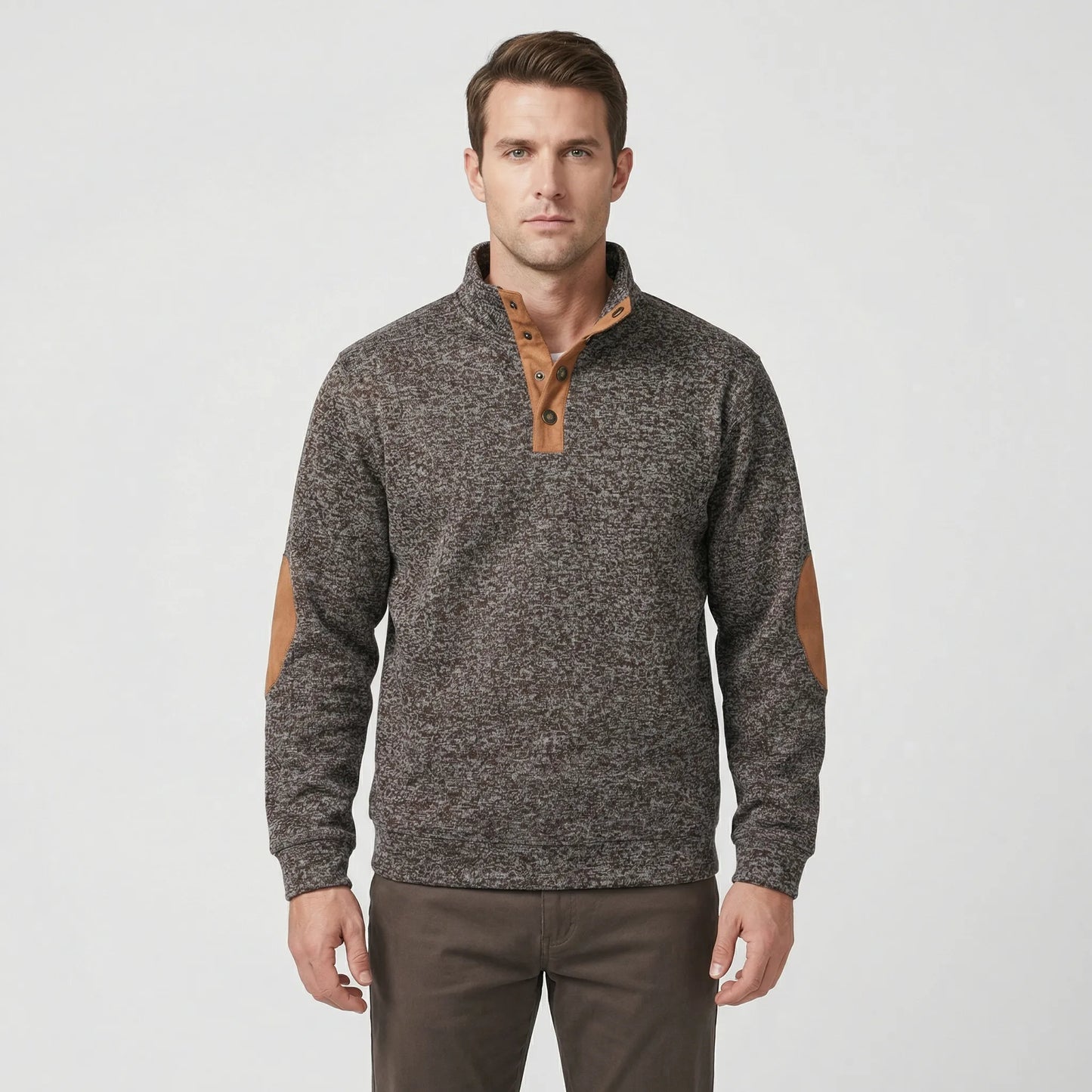 Long-Sleeve Collared Jumper Mens - Eddy