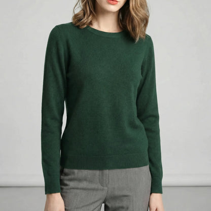 Long-Sleeve Crew Neck Top - Katrin
