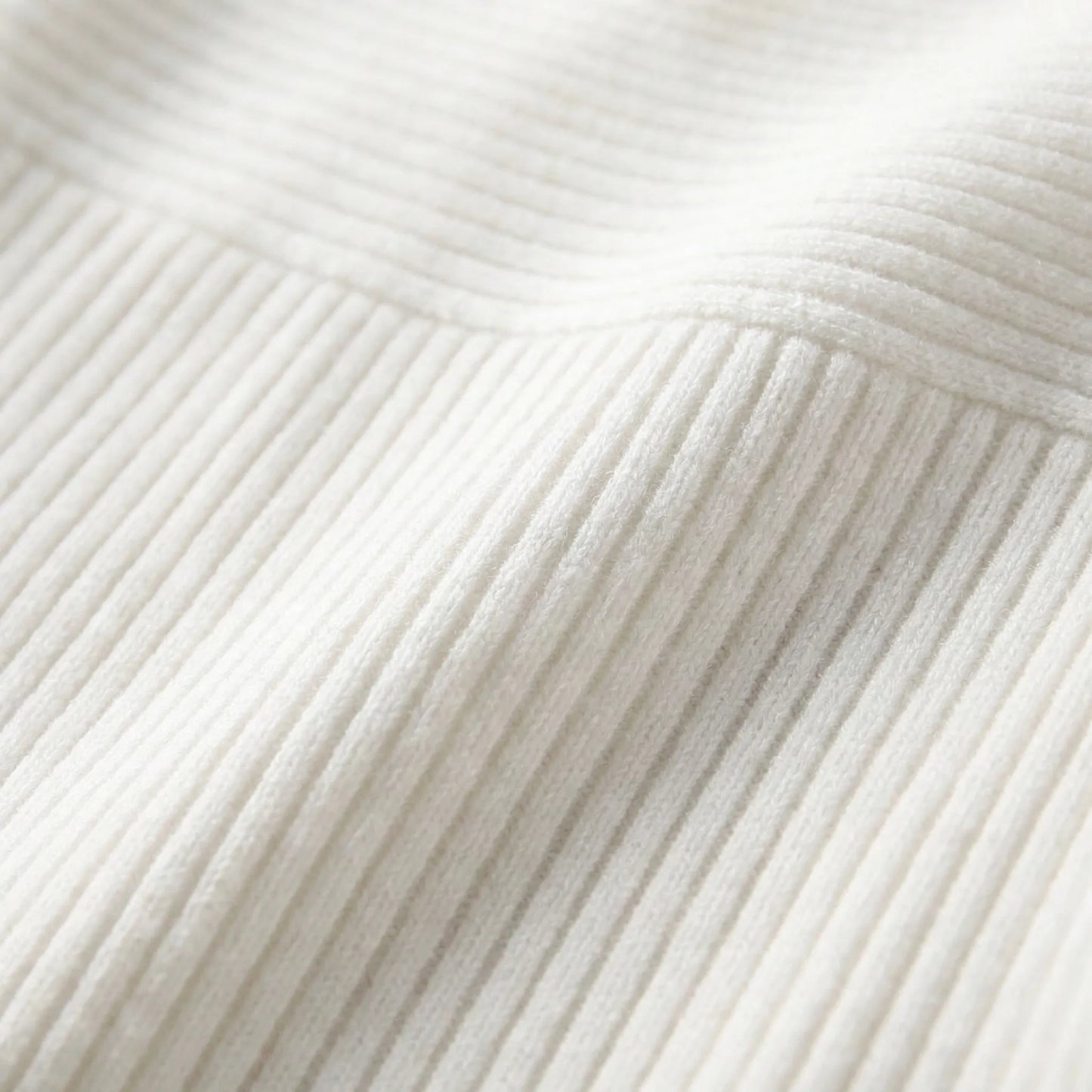 Long-Sleeve Plain Knit Top - Veronica