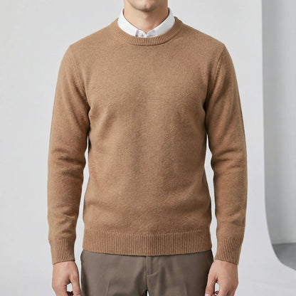 Long-Sleeved Crew Neck Jumper - Jamie