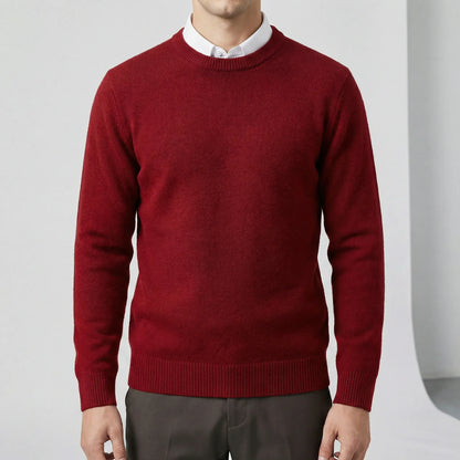Long-Sleeved Crew Neck Jumper - Jamie