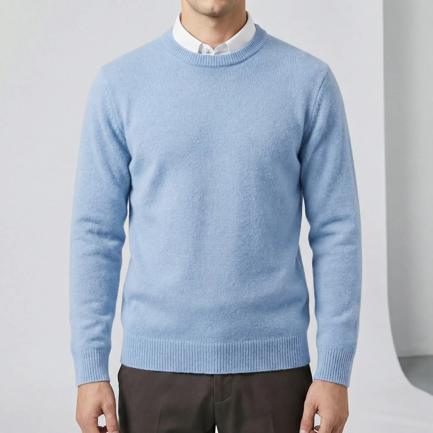 Long-Sleeved Crew Neck Jumper - Jamie