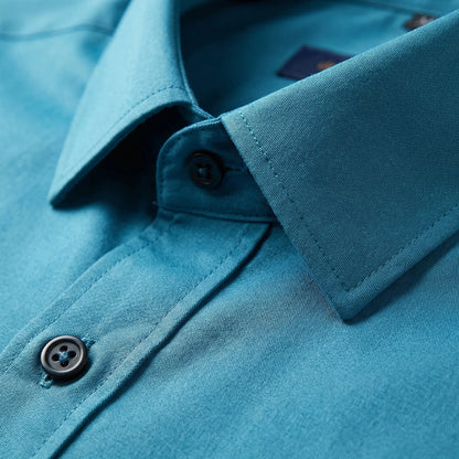 Long-Sleeved Slim-Fit Mens Shirt - Kian