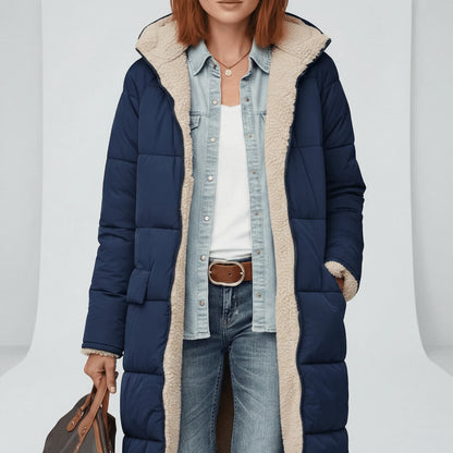 Long Ladies Puffer Coat - Alexa