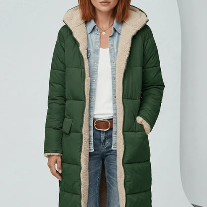 Long Ladies Puffer Coat - Alexa