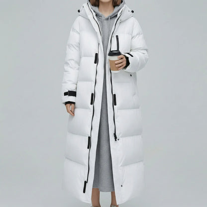 Long Ladies Puffer Coat - Samantha