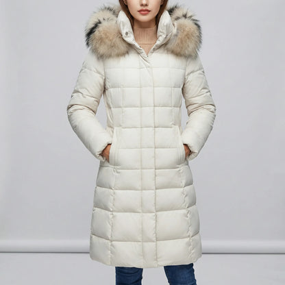Long Ladies Puffer Coat - Tanja