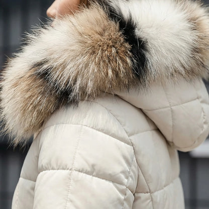 Long Ladies Puffer Coat - Tanja