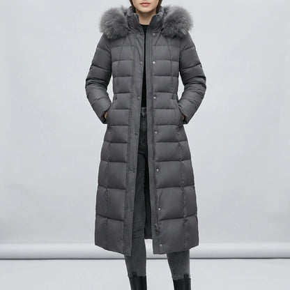 Long Ladies Puffer Coat - Tanja