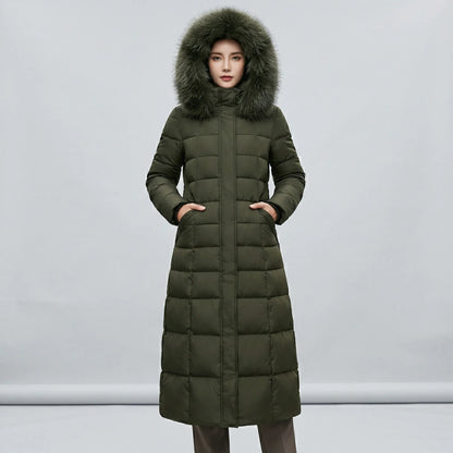 Long Ladies Puffer Coat - Tanja