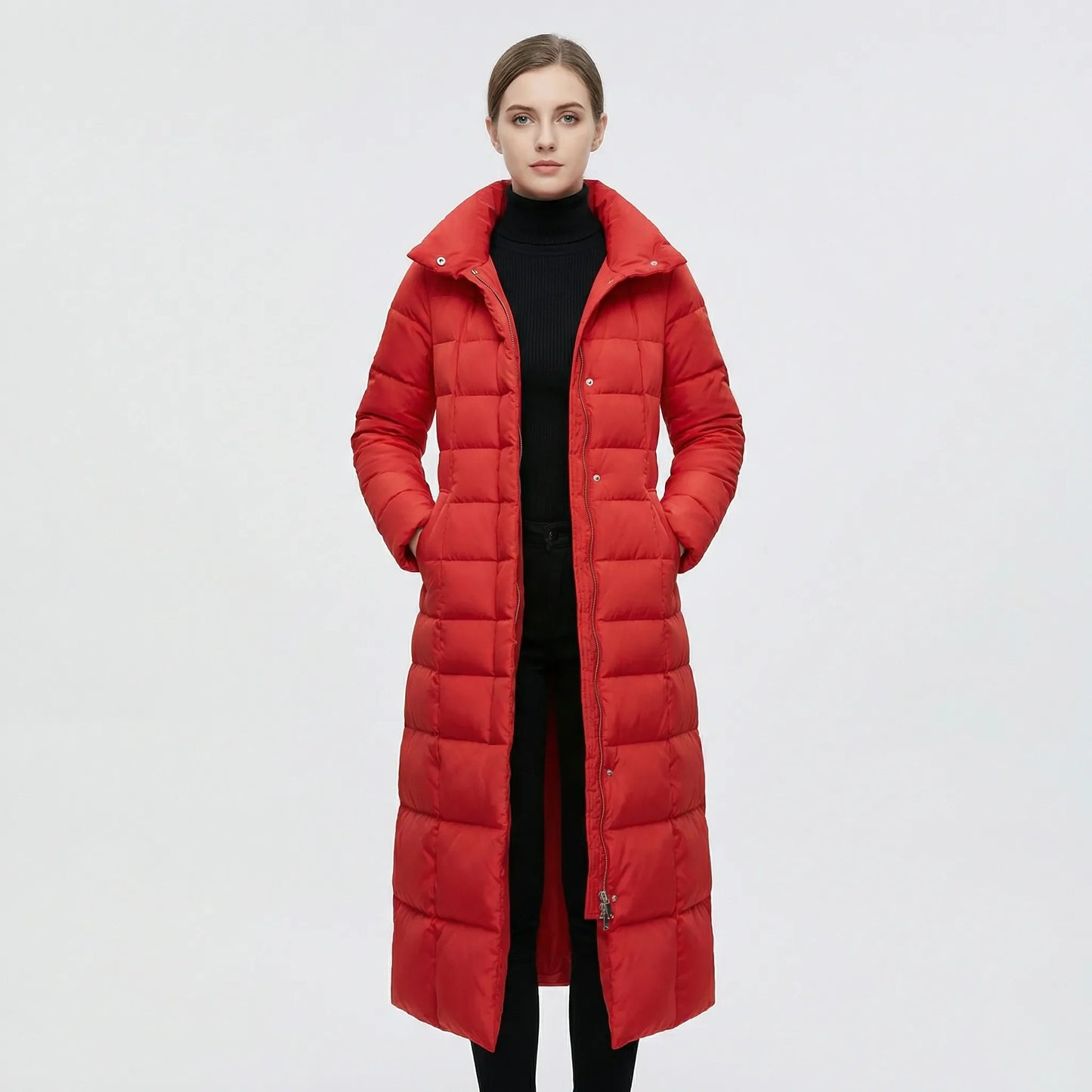 Long Ladies Puffer Coat - Tanja