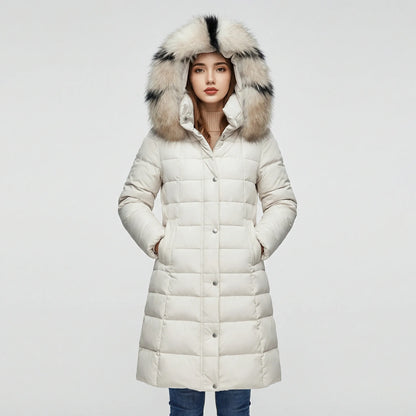 Long Ladies Puffer Coat - Tanja
