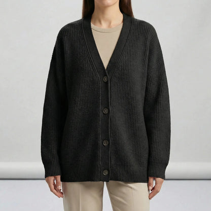 Long Open-Front Cardigan - Lene