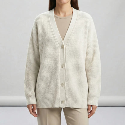 Long Open-Front Cardigan - Lene
