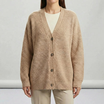 Long Open-Front Cardigan - Lene