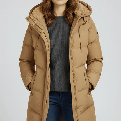 Long Padded Winter Jacket - Emelie
