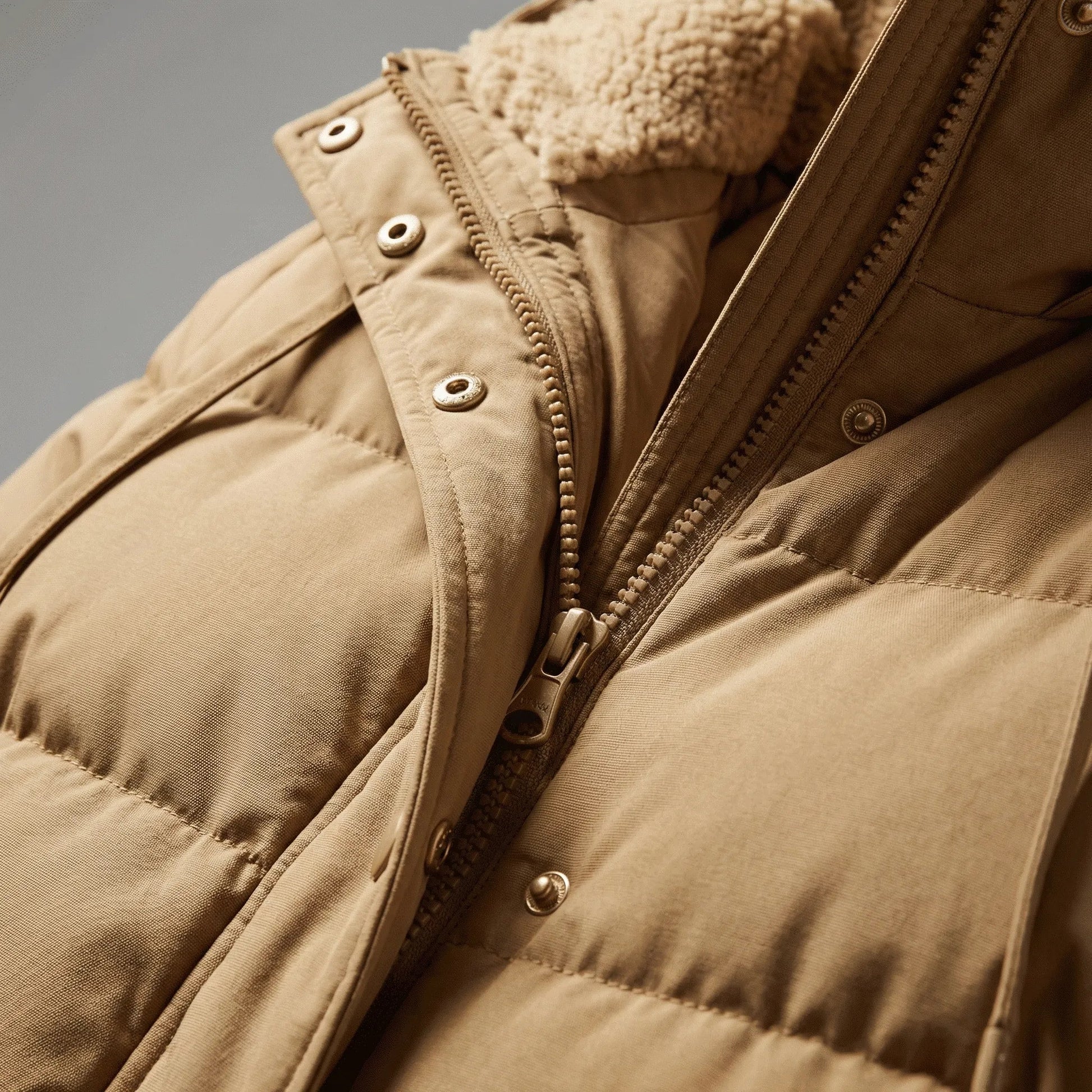 Long Padded Winter Jacket - Emelie