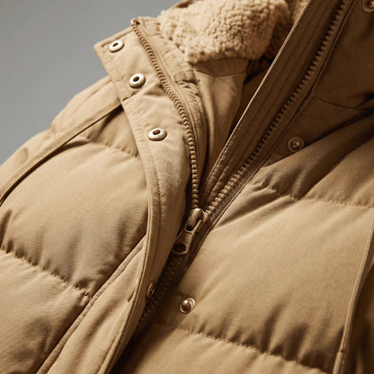 Long Padded Winter Jacket - Emelie