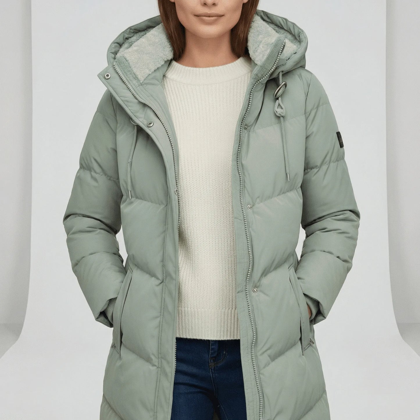 Long Padded Winter Jacket - Emelie