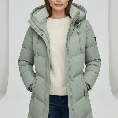 Long Padded Winter Jacket - Emelie