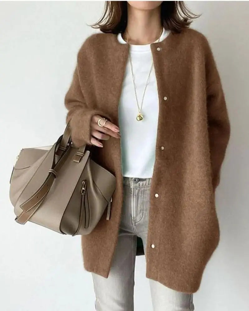 Long Relaxed-Fit Cardigan - Jeannie