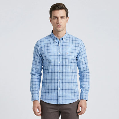 Long Sleeve Checked Shirt - Rayan