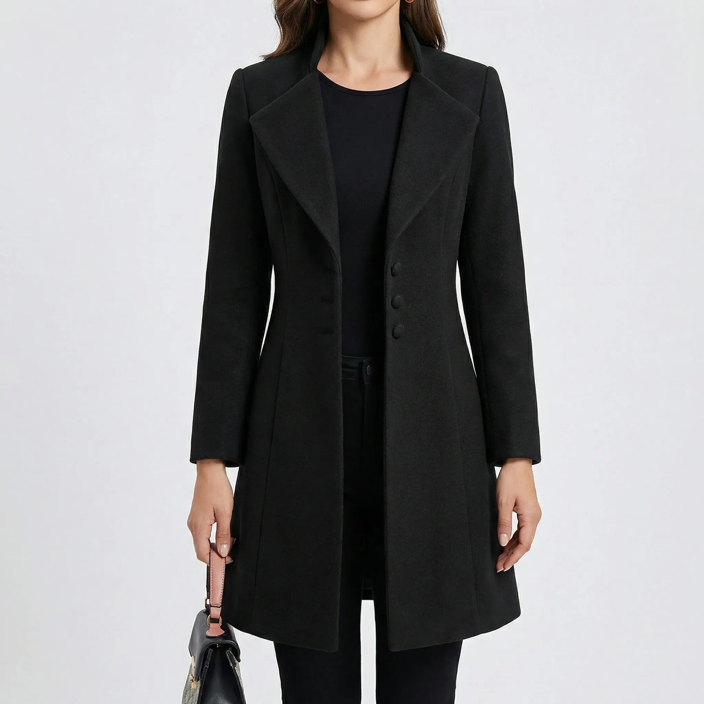 Long Tailored Coat - Leila