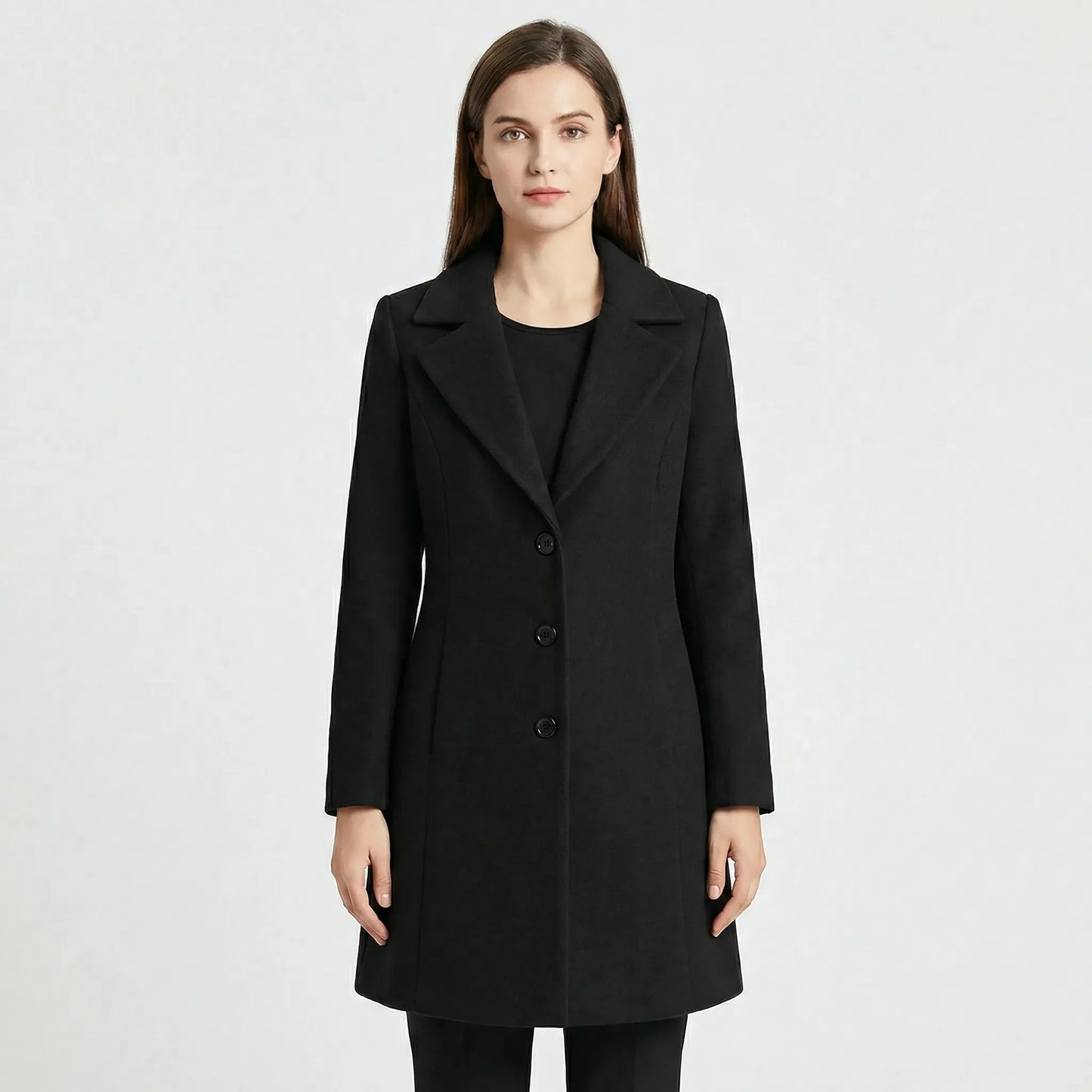 Long Tailored Coat - Leila