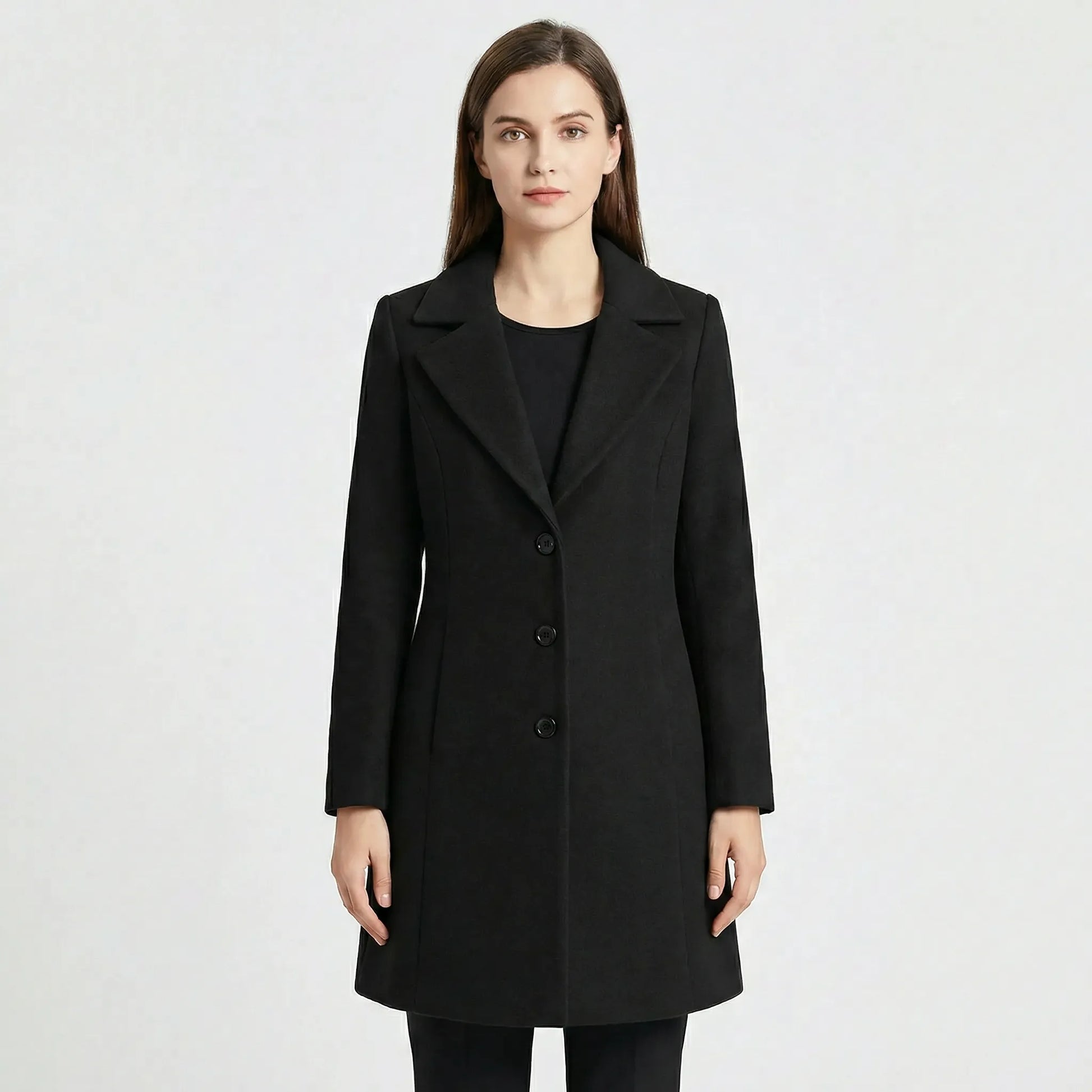 Long Tailored Coat - Leila