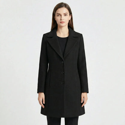 Long Tailored Coat - Leila