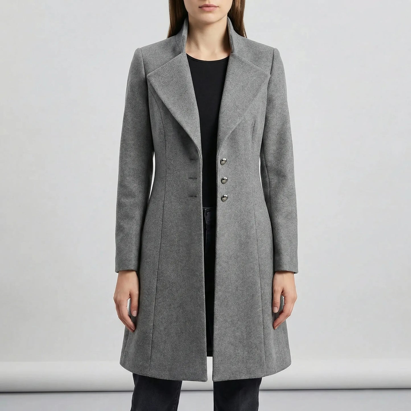 Long Tailored Coat - Leila