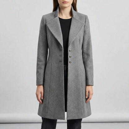 Long Tailored Coat - Leila