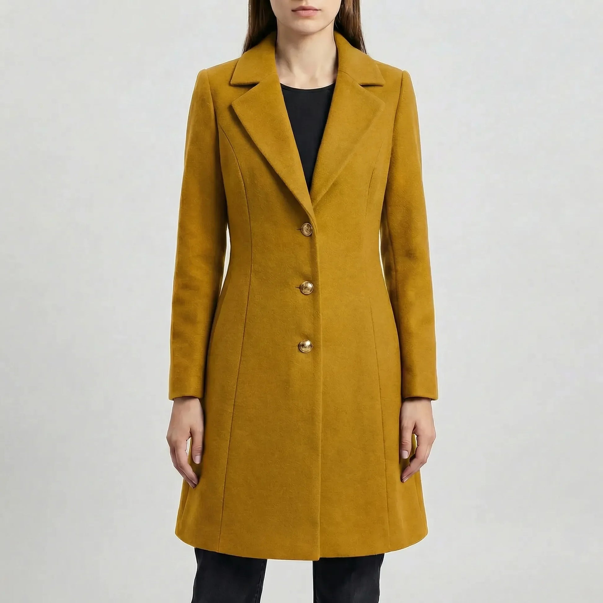 Long Tailored Coat - Leila