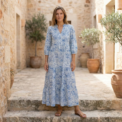 Long Tiered Maxi Dress - Kimberley