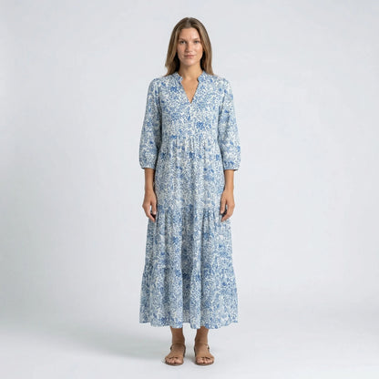 Long Tiered Maxi Dress - Kimberley