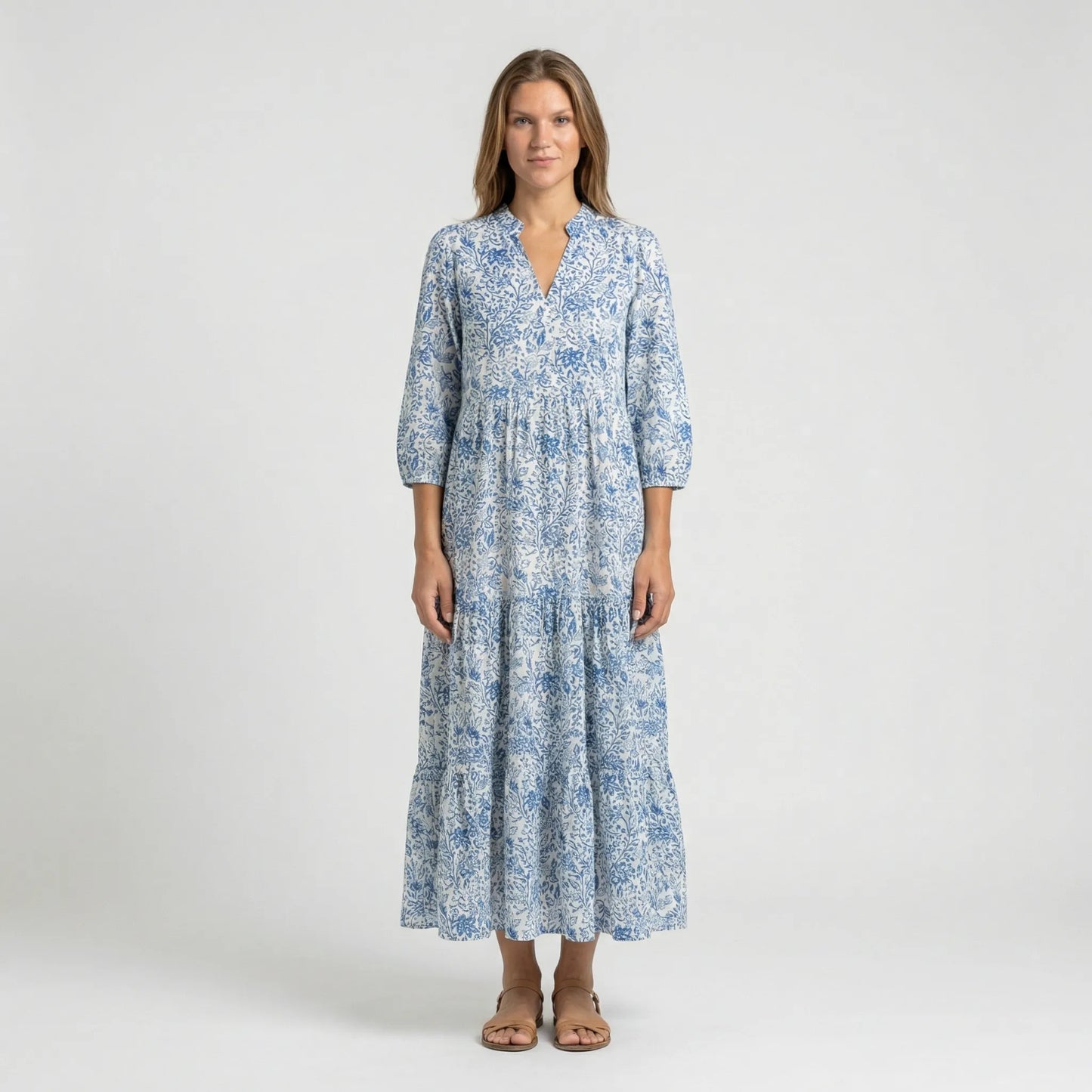 Long Tiered Maxi Dress - Kimberley