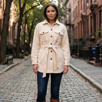 Longline Shacket - Frieda