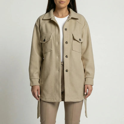 Longline Shacket - Frieda