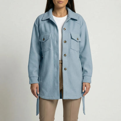 Longline Shacket - Frieda