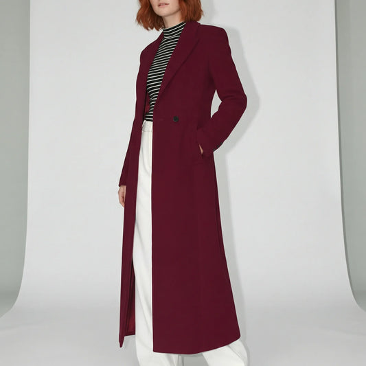 Longline Tailored Coat - Colleen