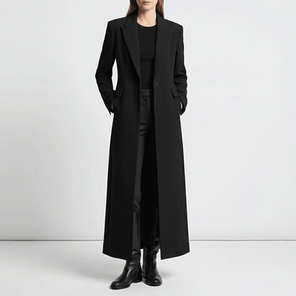 Longline Tailored Coat - Colleen