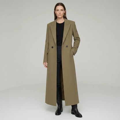 Longline Tailored Coat - Colleen