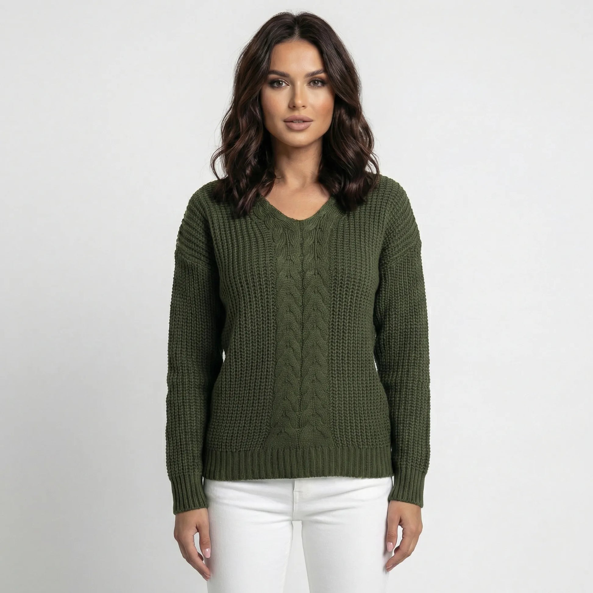 Loose Fit Long Sleeve Jumper - Carla